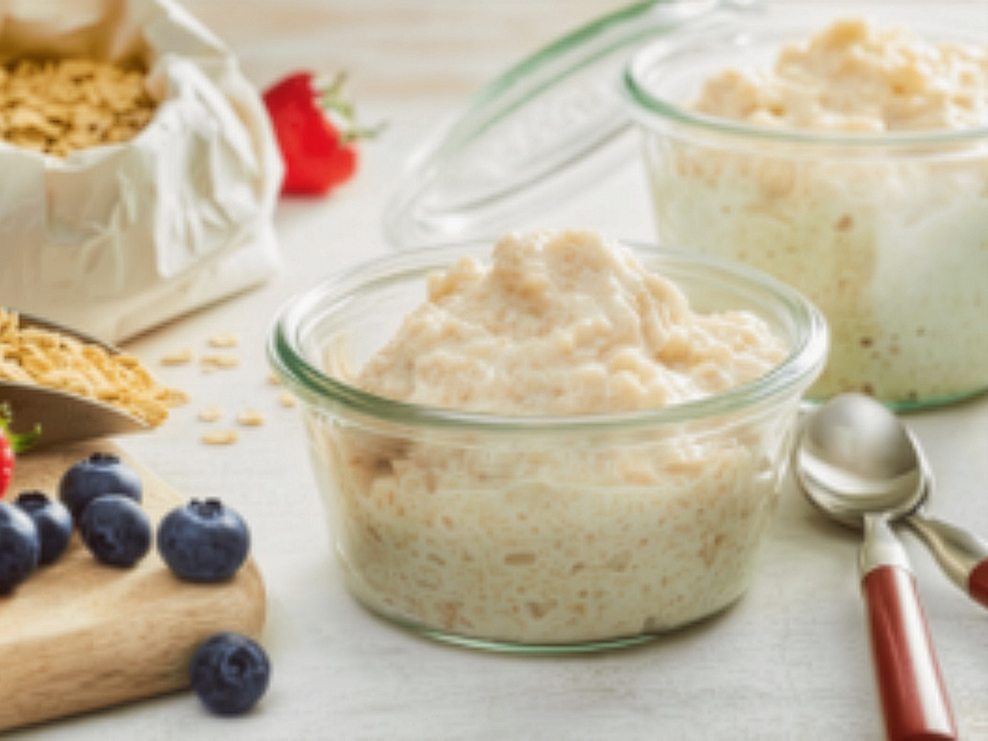 Porridge in einer Schüssel